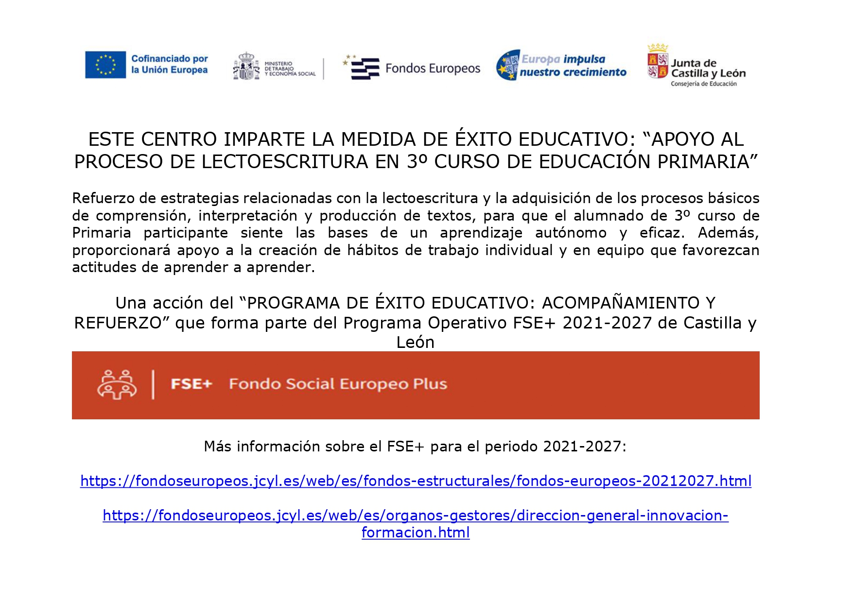 REFUERZO EDUCATIVO 2024-2025